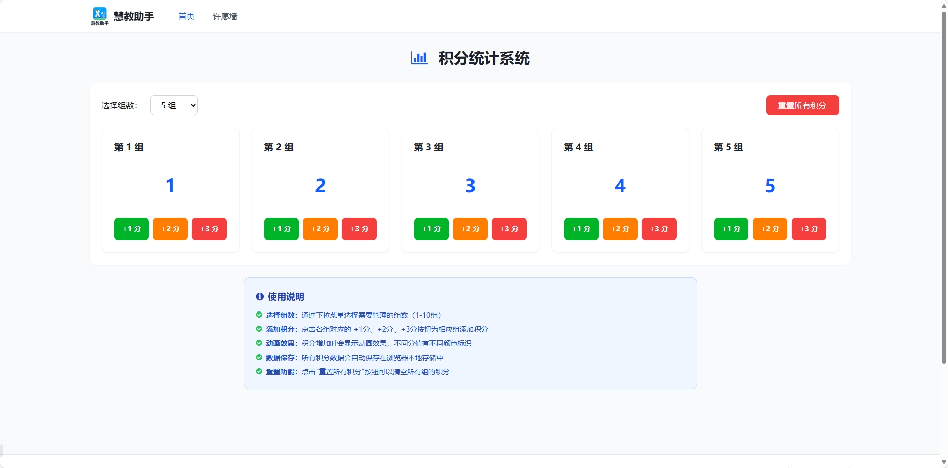 积分统计系统 缩略图